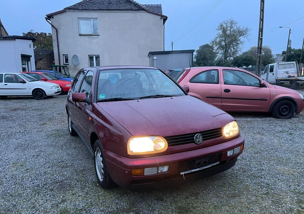 Volkswagen Golf cena 7900 przebieg: 118441, rok produkcji 1997 z Oleśnica małe 326